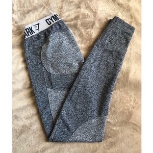 Gymshark Full Length Leggings- sapphire blue tone